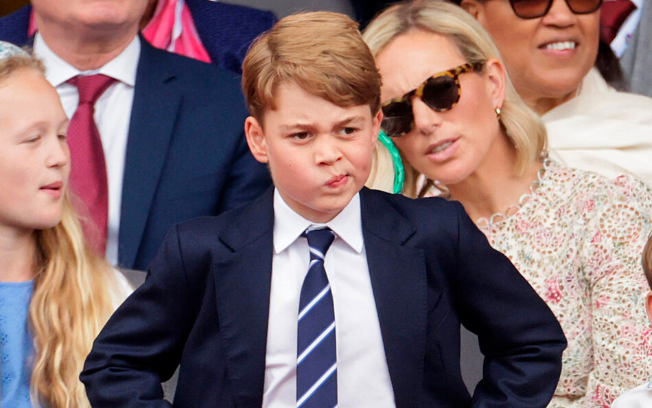 Где работал 8-летний принц Джордж во время летних каникул?