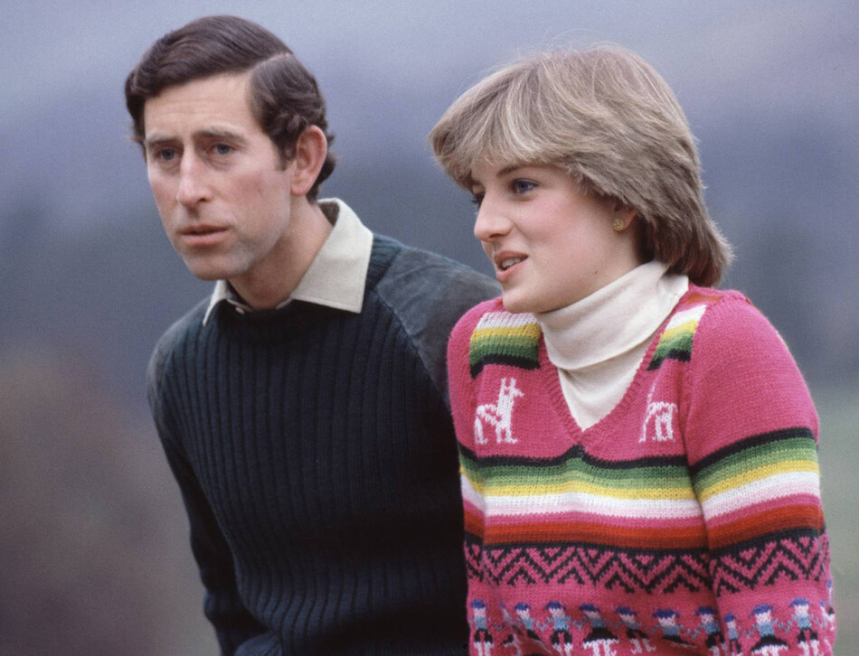 Балморал, Шотландия, 6 мая 1981 года, принц Чарльз и леди Диана Спенсер