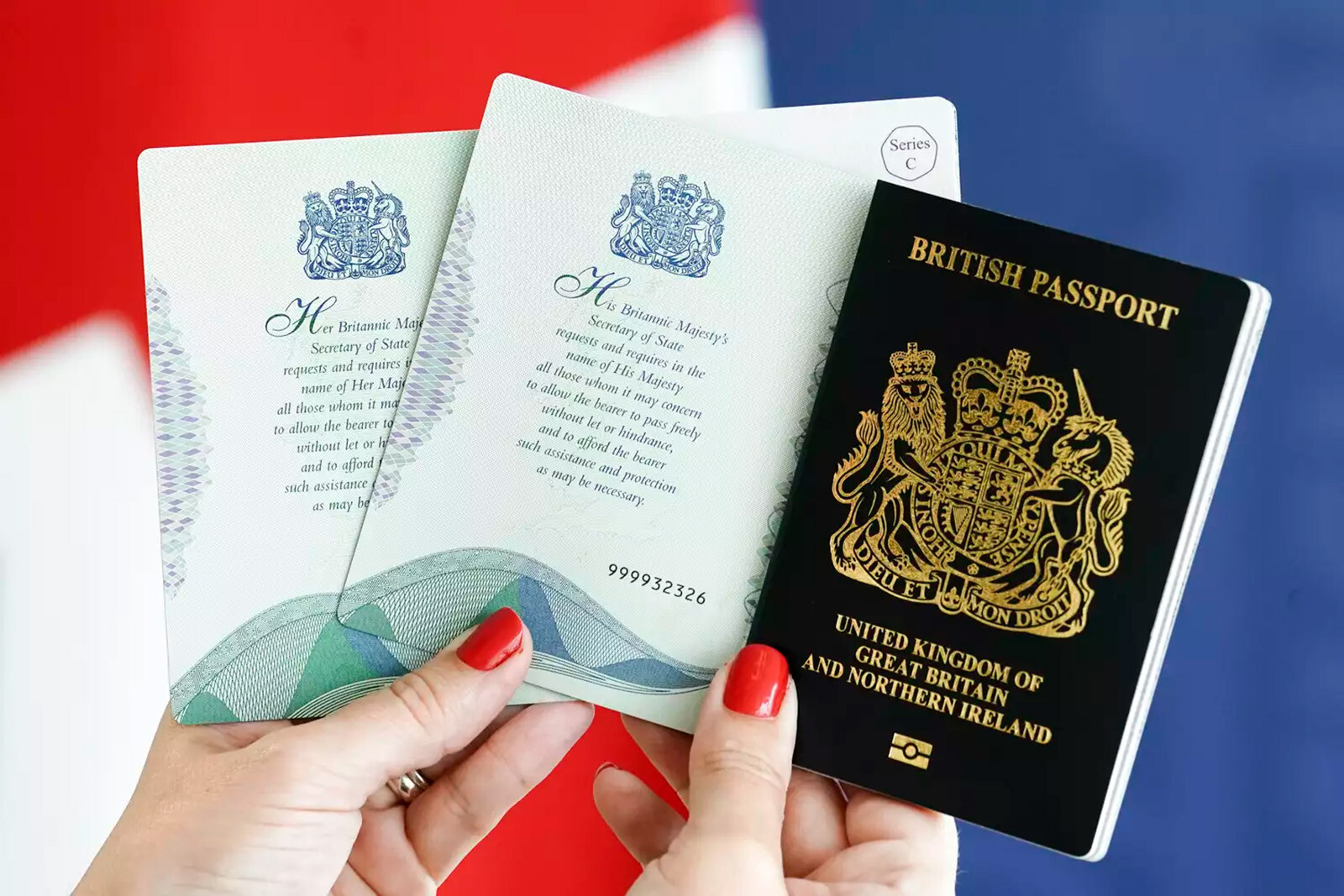 Новый паспорт Великобритании