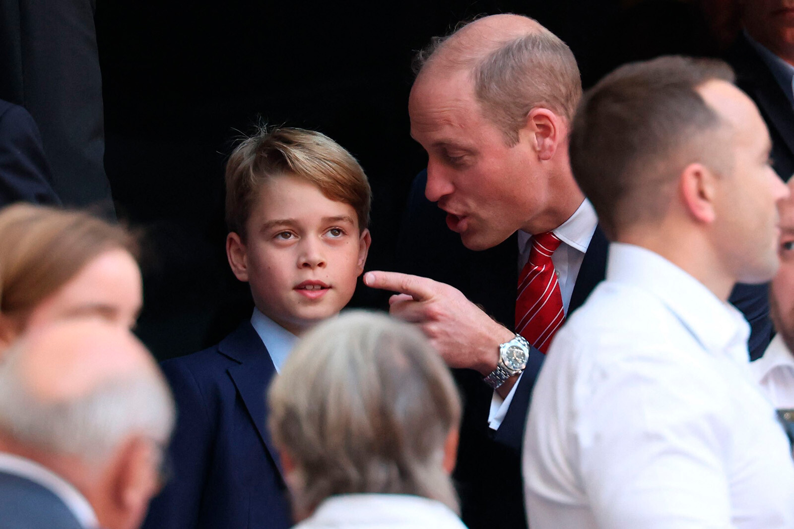 Принц Уильям прилюдно отругал 10-летнего принца Джорджа