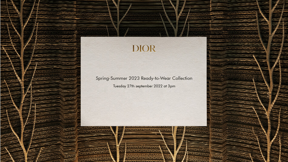 Прямая трансляция показа Dior весна-лето 2023