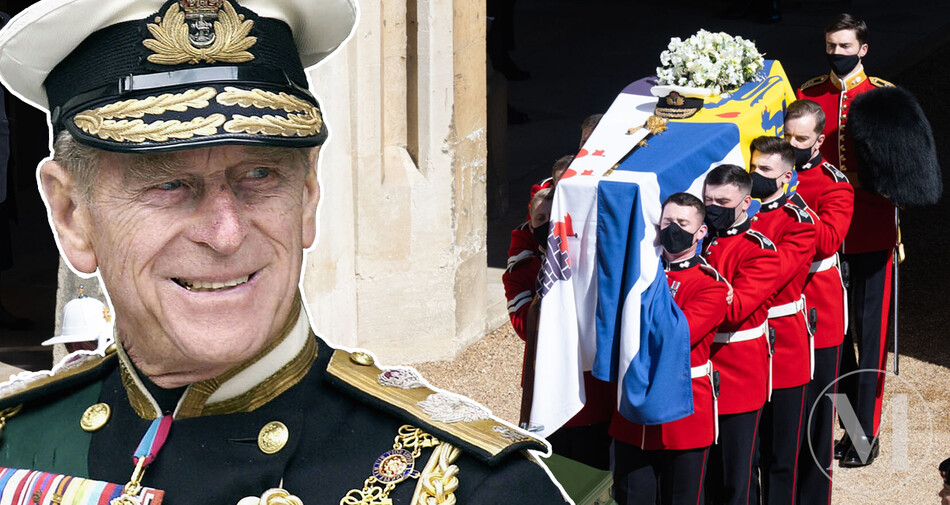 Принц Филипп, герцог Эдинбургский был временно захоронен в Виндзорском замке 17 апреля 2021 года