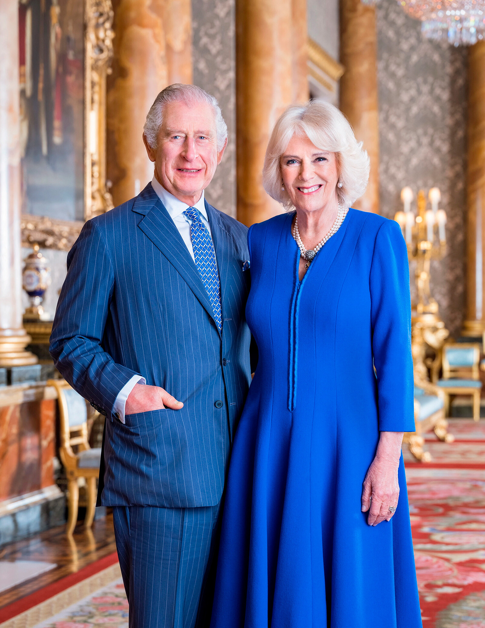 Король Карл III и королева Камилла поздравили принца Джорджа с днём рождения