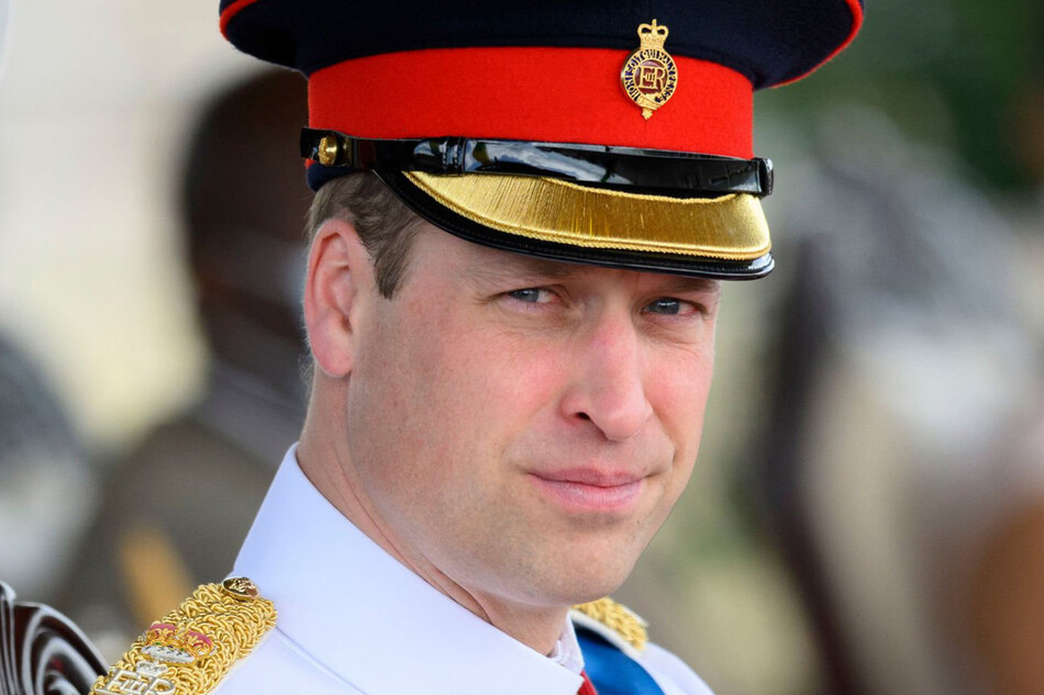 Принц Уильяма во время парада на Ямайке 24 марта 2022 года