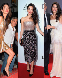 Адвокат днём, тусовщица ночью: почему Амаль Клуни — настоящая королева вечернего платья