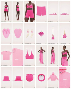 Total-pink: бренд Jacquemus выпустил рождественскую капсулу в розовом цвете