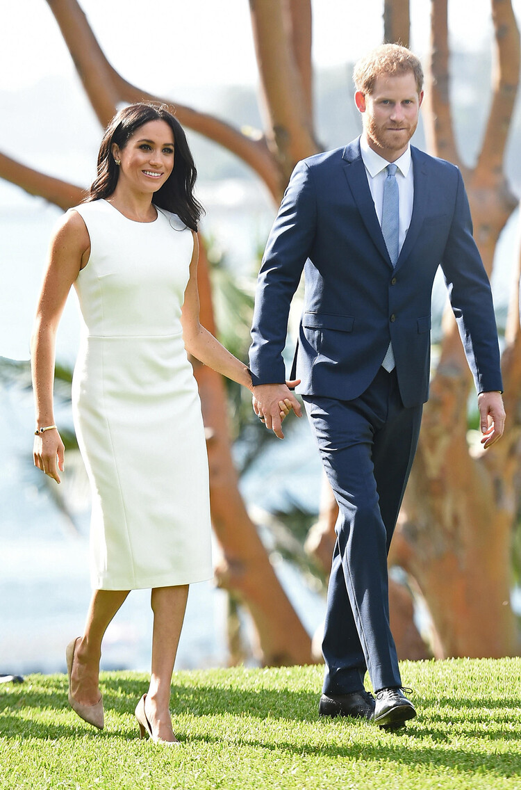 Принц Гарри, герцог Сассекский и Меган, герцогиня Сассекская  16 октября 2018 года в Сиднее, Австралия