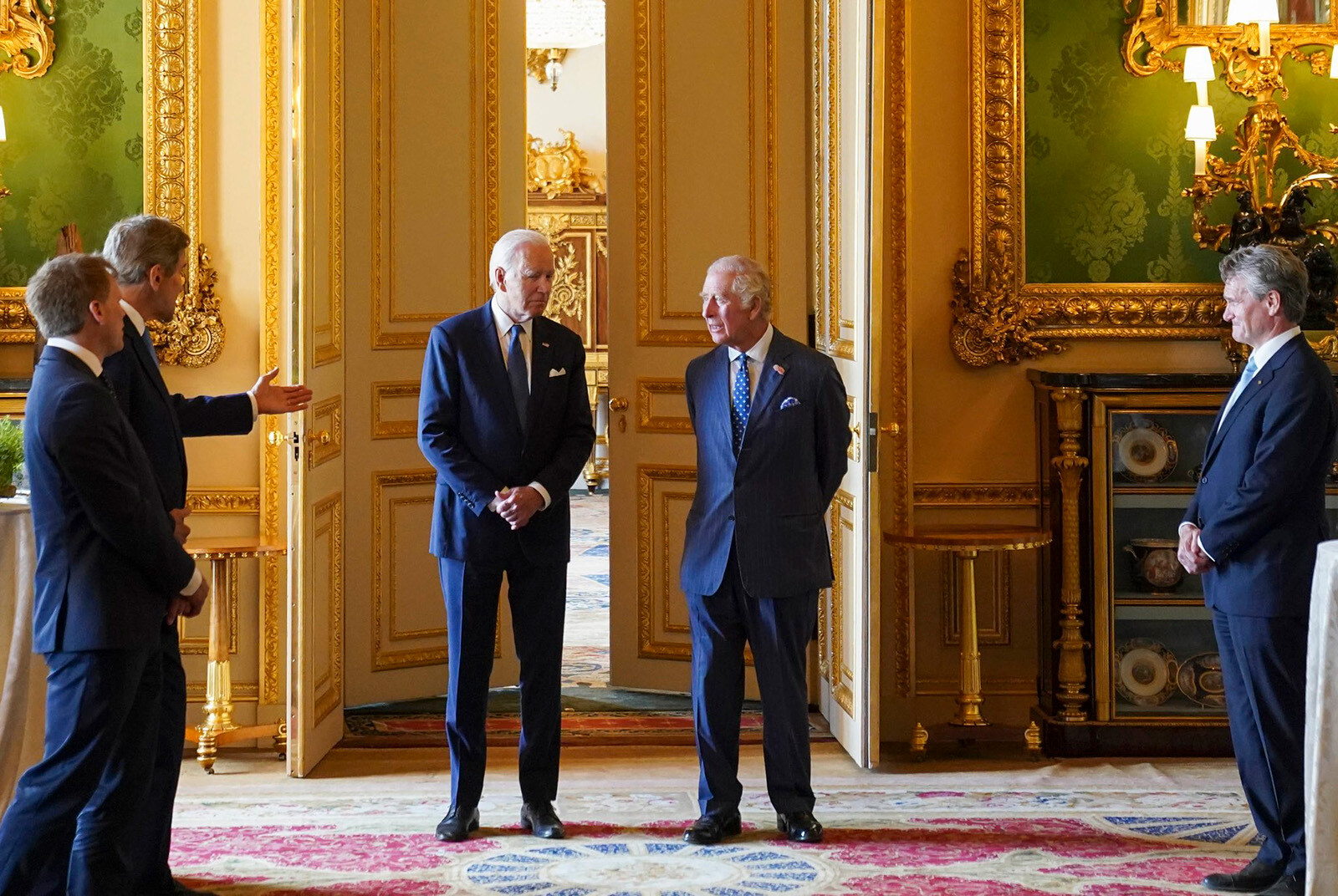 Король Карл III встретился с президентом США Джо Байденом, 2023