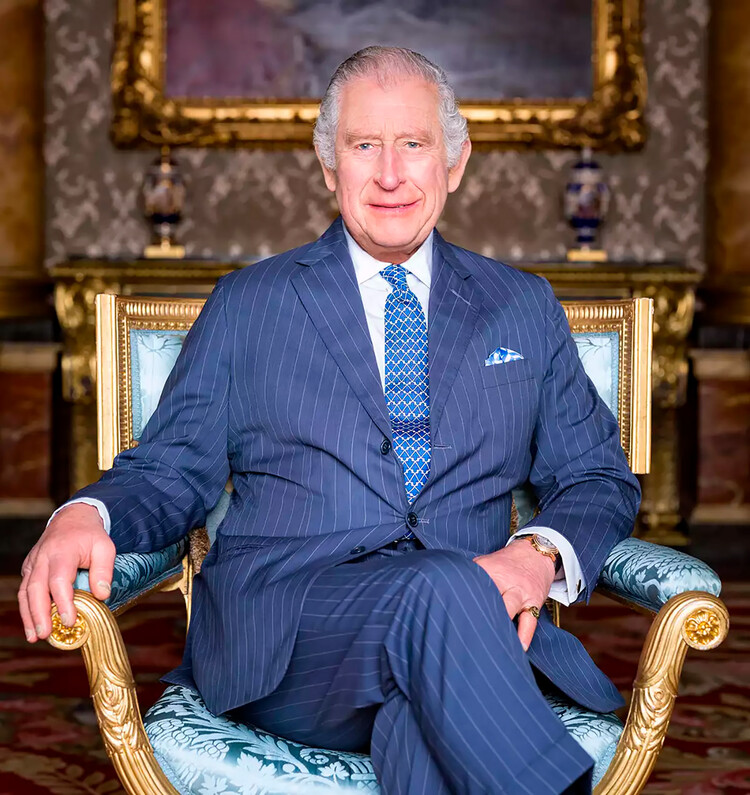 Букингемский дворец опубликовал новый портрет Карла III