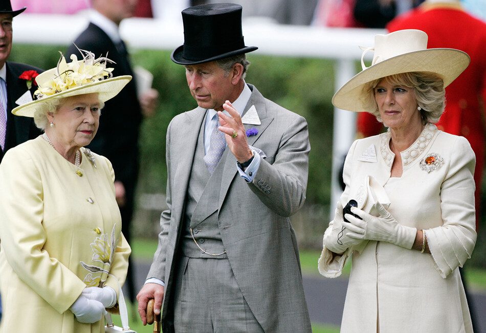Елизавета II, принц Чарльз и&nbsp;Камилла Паркер-Боулз, 2007