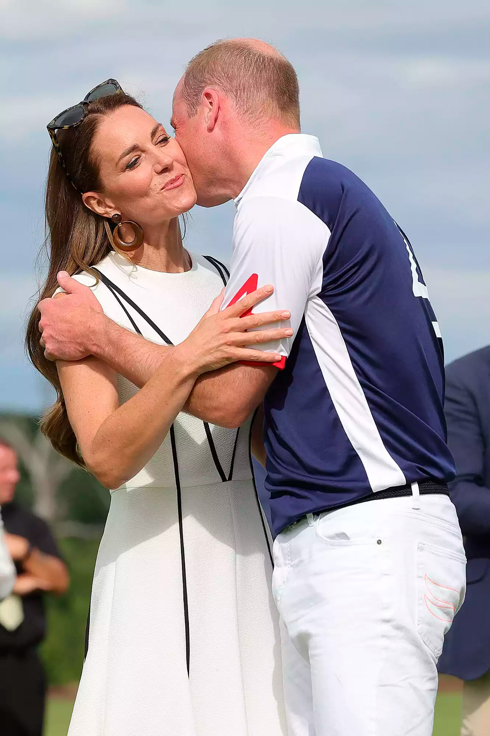Кейт Миддлтон и принц Уильям на Королевском благотворительном кубке по поло в 2022 году