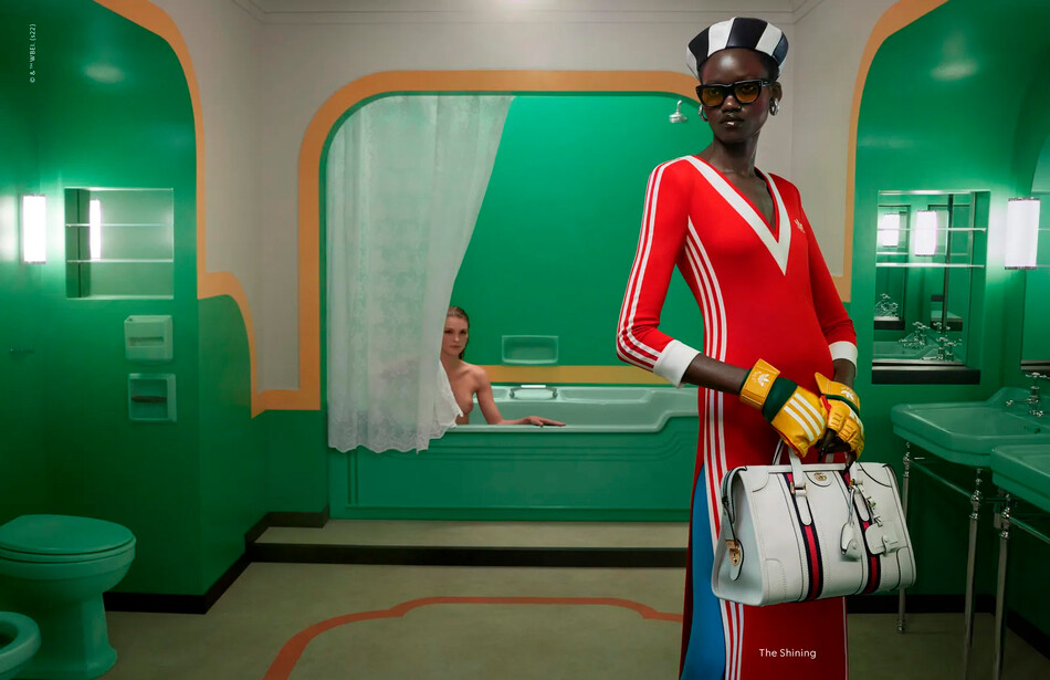 Сцены из фильмов Стэнли Кубрика в рекламной кампании Gucci