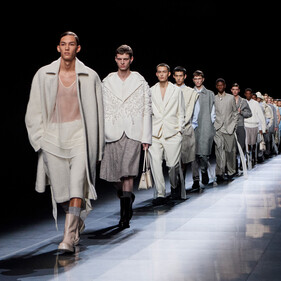 Квинтэссенция нежности: Dior представил мужскую коллекцию сезона FW 2023-2024