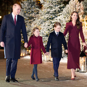 Принц Джордж и принцесса Шарлотта посетили рождественский концерт Кейт Миддлтон