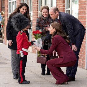 Неожиданная встреча: юный гвардеец встретил Кейт Миддлтон и принца Уильяма в Америке