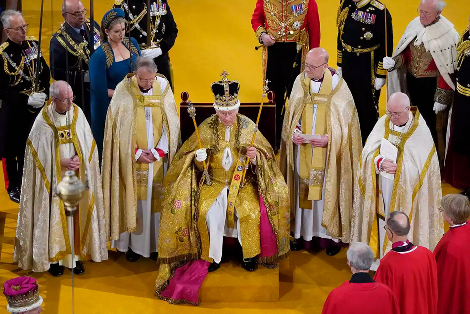 Церемония коронации короля Карла III