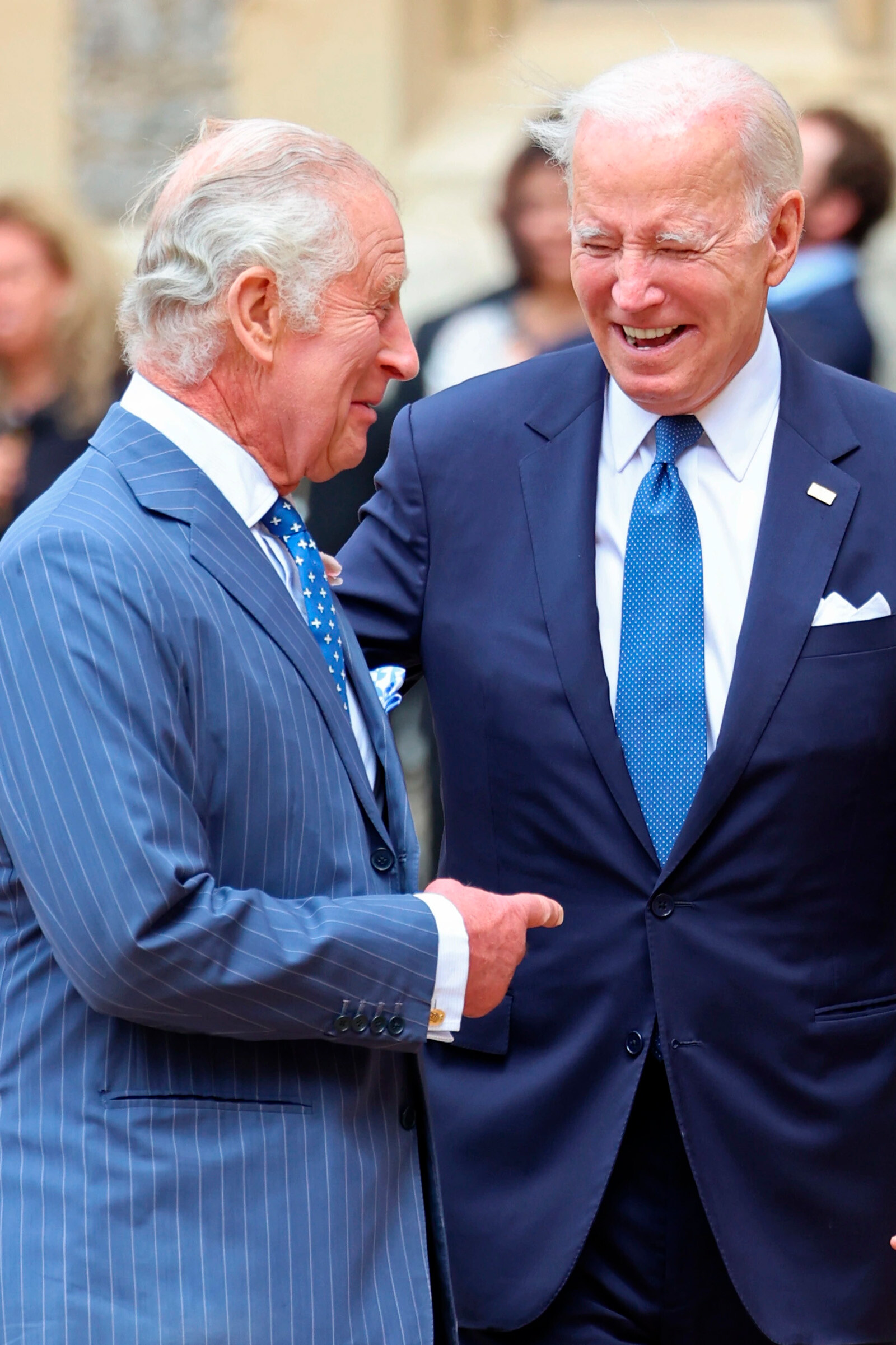 Король Карл III встретился с президентом США Джо Байденом, 2023