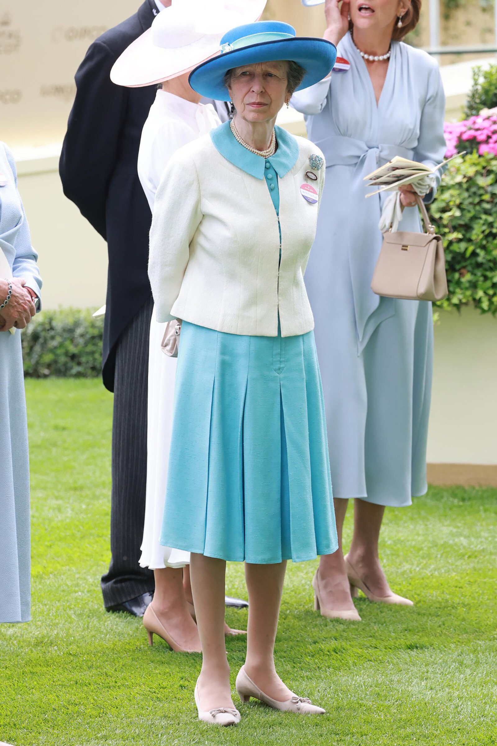 Принцесса Анна на скачках Royal Ascot, 2023