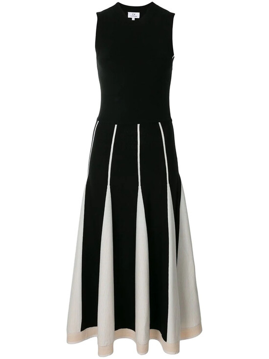 Трикотажное платье с контрастными вставками CK Calvin Klein&nbsp;