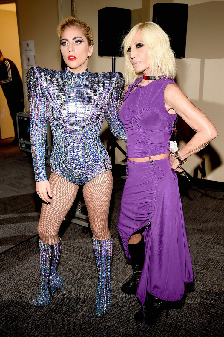 Леди Гага и&nbsp;Донателла Версаче