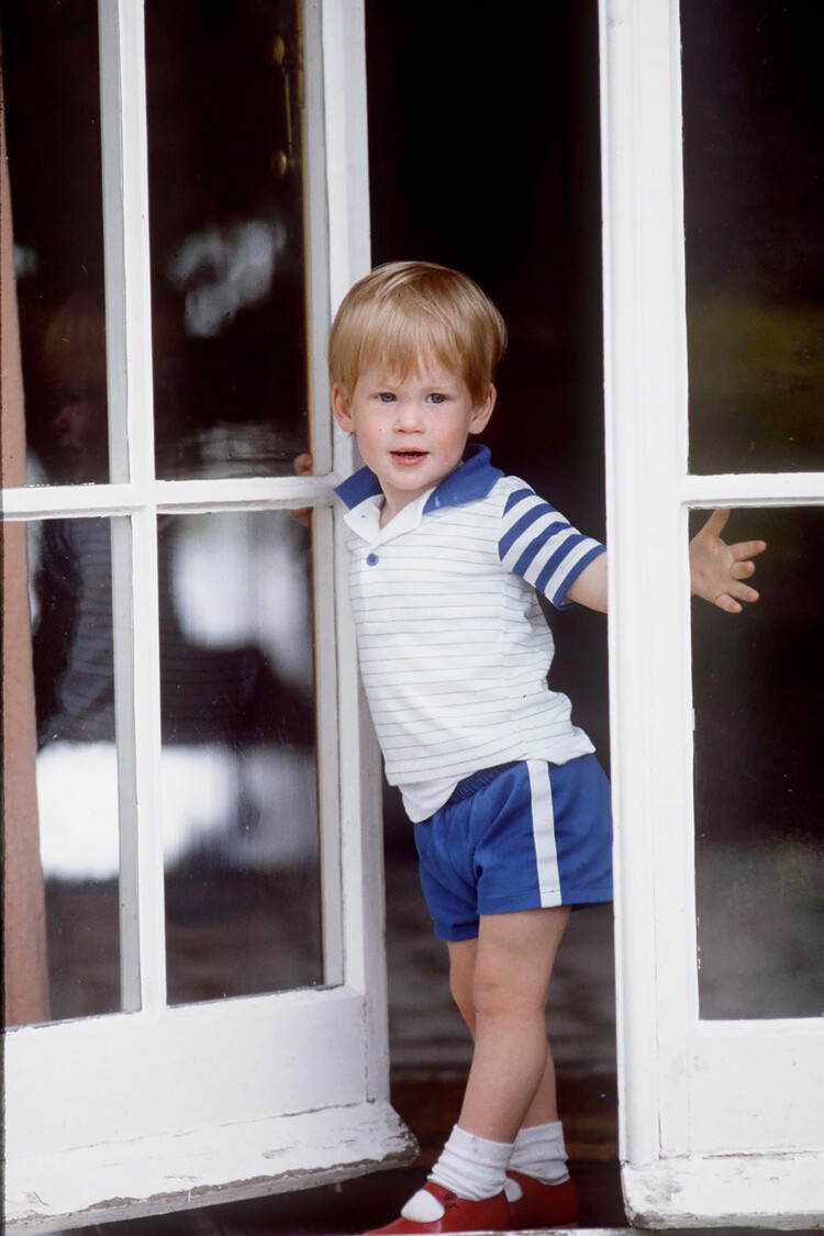 Принц Гарри в Хайгроув, Англия, 14 июля 1986