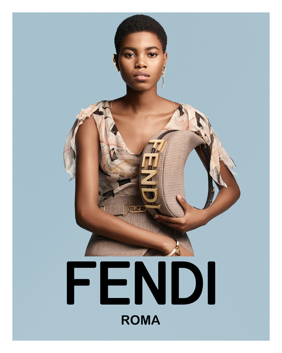 Рекламная кампании Fendi в стиле 80-х