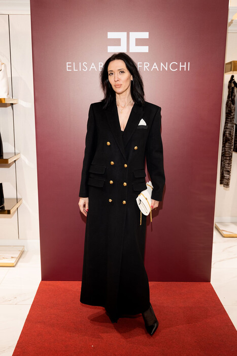 Elisabetta Franchi собрал друзей на предновогодний коктейль в ГУМе