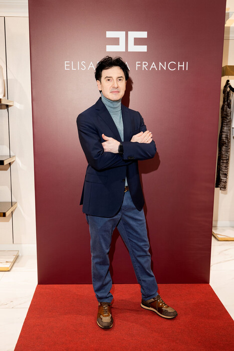 Elisabetta Franchi собрал друзей на предновогодний коктейль в ГУМе