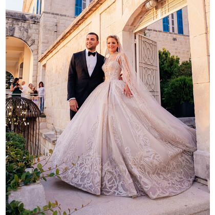 Свадьба, на которой у невесты было сразу два платья Elie Saab