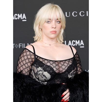 Билли Айлиш в откровенном белье на церемонии LACMA Art+Film