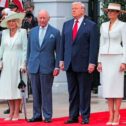 Король Карл III и королева Камилла приехали с визитом в США