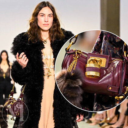 Сумка-бохо от Chloé вернулась на подиум