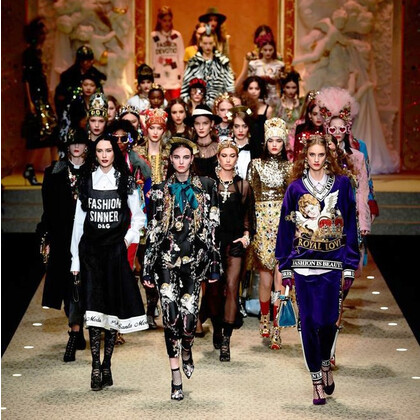 5 фактов о показе Dolce & Gabbana fall'18