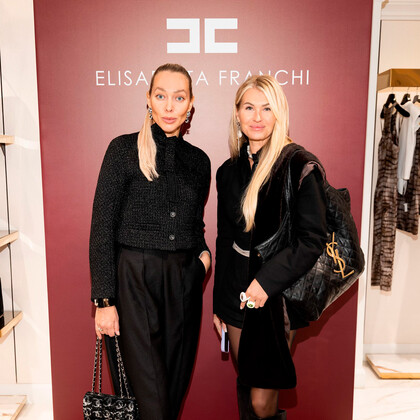 Бренд Elisabetta Franchi собрал друзей на предновогодний коктейль в ГУМе