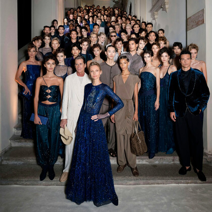 Каким вышло прощальное шоу Giorgio Armani сезона весна–лето 2026?
