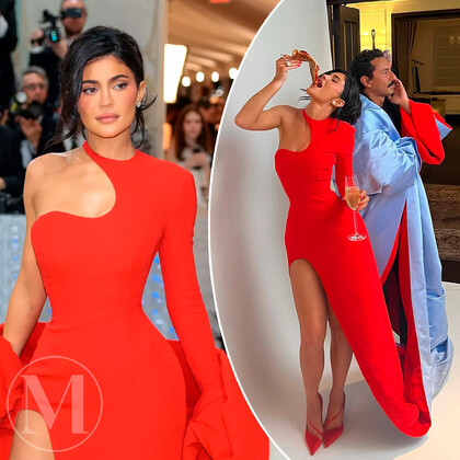 Дизайнер платья Кайли Дженнер для Met Gala 2023 попросил её не садиться и не двигать руками в облегающем платье