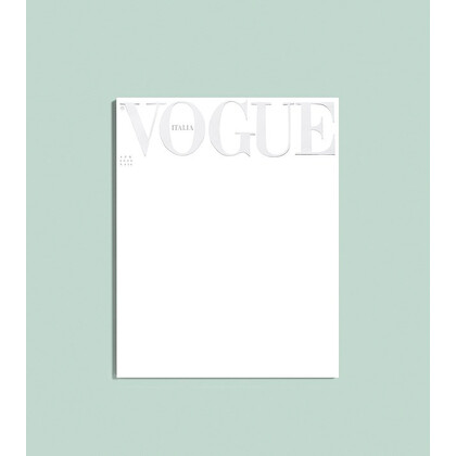 Итальянский Vogue выйдет с пустой белой обложкой