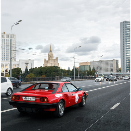 Итальянское ралли ретро–автомобилей в Москве