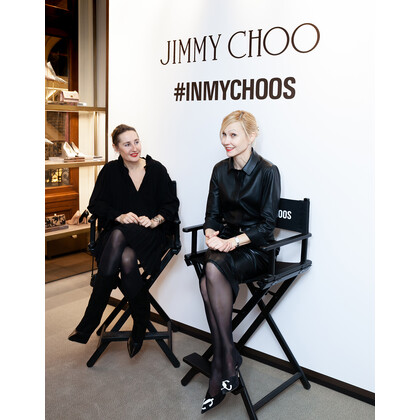 Jimmy Choo провели паблик–ток с Ингеборгой Дапкунайте и Оксаной Бондаренко