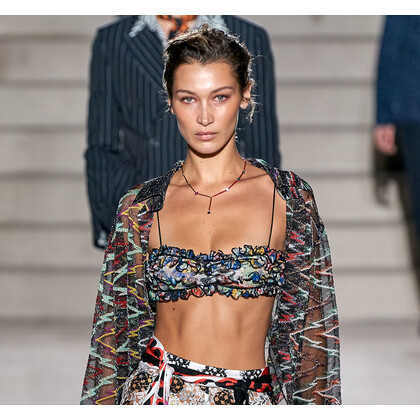 Как повторить причёску Беллы Хадид на показе Missoni SS'20