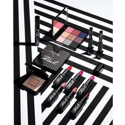 Karl Lagerfeld и L’Oréal Paris выпустили коллекцию косметики, задуманную Лагерфельдом