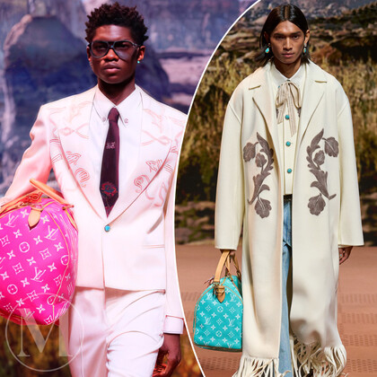 В память о народах: какой вышла новая мужская коллекция Louis Vuitton Fall 2024