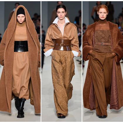 История женской эмансипации в коллекции Max Mara осень — зима 2023/24