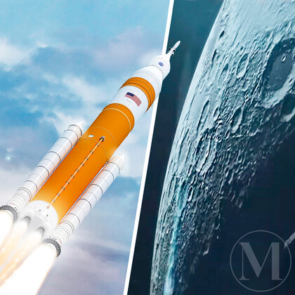 Колонизация Луны началась: NASA запускает самую мощную ракету в мире «Артемида» на спутник Земли