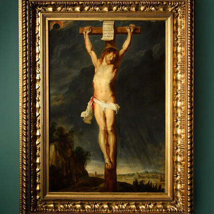 Найденную картину Рубенса «Христос на кресте» продали спустя века