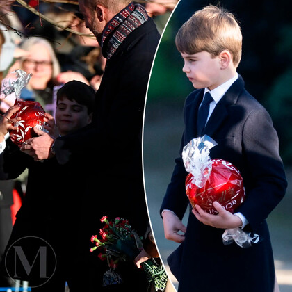 Принц Луи снова стал звездой рождественской прогулки