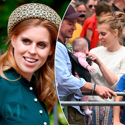 Дочь принцессы Беатрис Афина отметила первый день рождения