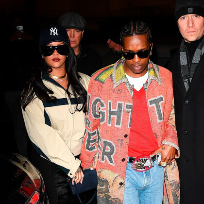 Рианна и A$AP Rocky устроили на Saturday Night Live модное свидание