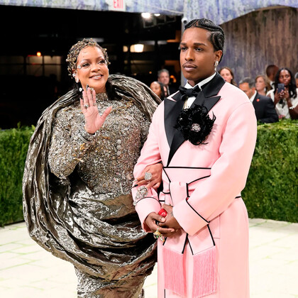Рианна и A$AP Rocky — король и королева бала Met Gala 2026