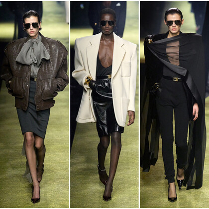 5 вещей, которые нужно знать о показе Saint Laurent сезона осень-зима 2023